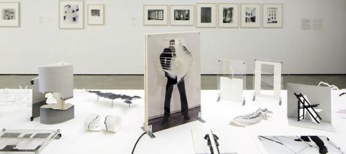 Franz Bergmüller, Fotografische Modelle, 2017, Ausstellungsansicht Raum & Fotografie © Museum der Moderne Salzburg, Foto: Rainer Iglar